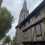 Rue du Monastère et Abbatiale Saint-Géraud d'Aurillac